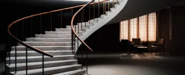 escalier demi tournant