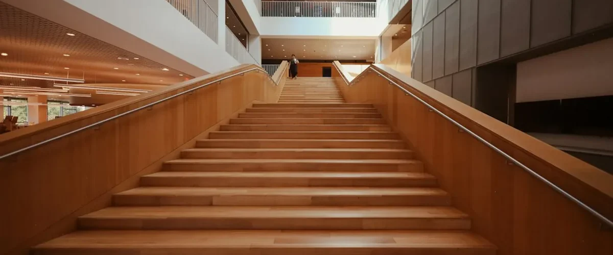 escalier limon central