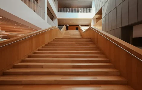 escalier limon central